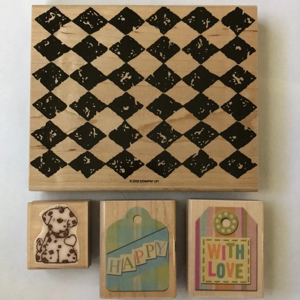 Spring/Summer Easter odds and ends rubberstamp set/card making/scrapbooking